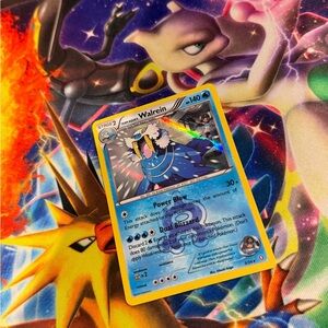Pokémon Team Aqua's Walrein 5/34 Holo Double Crisis card 2015